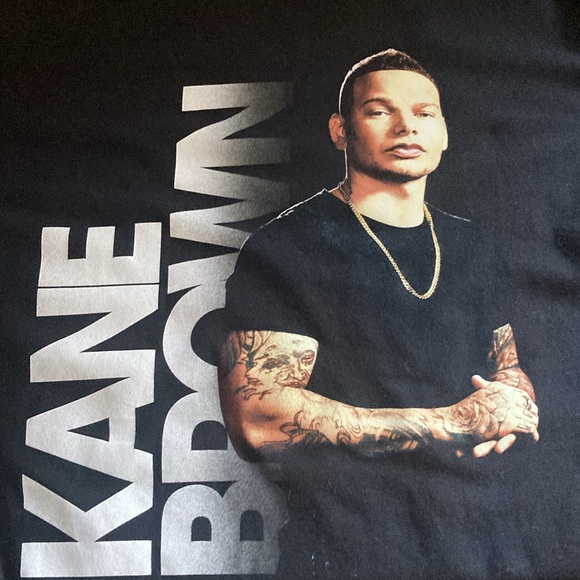 EUC Kane Brown Blessed And Free Tour T Shirt Bella +Canvas Large - Picture 5 of 8